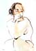 femme-assise-souriante